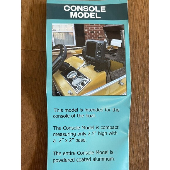 GPS Sonar Console Model Mount Marine Boat Stand - Picture 2 of 12